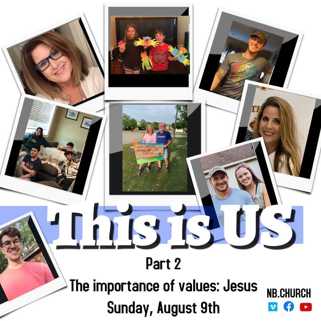THE IMPORTANCE OF VALUES-JESUS-Week 2