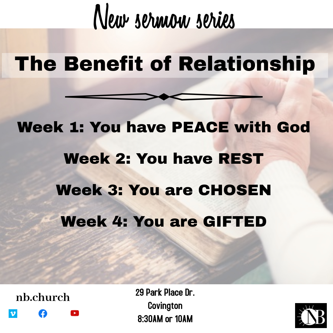 YOU HAVE PEACE WITH GOD-Week 1